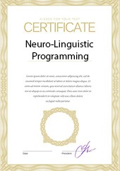Certificate in Neuro-Linguistic Programming